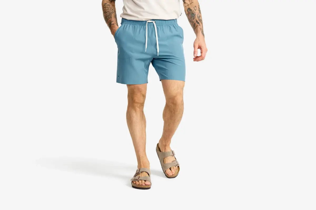 zomerse zwemshort voor heren captain s blue 1 - Zomerse zwemshort voor heren Captain's Blue